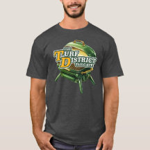 Volles Tailgate Logo dunkle Farben T - Shirt