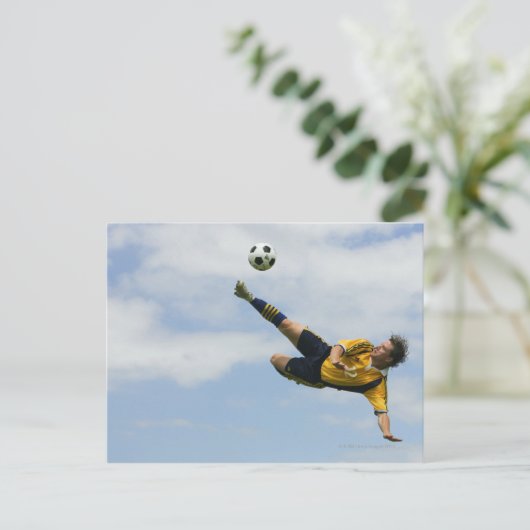 Volley kick 2 postkarte (Stehend Vorderseite)