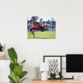 Volley kick poster (Heimbüro)