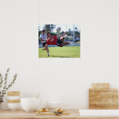 Volley kick poster (Küche)