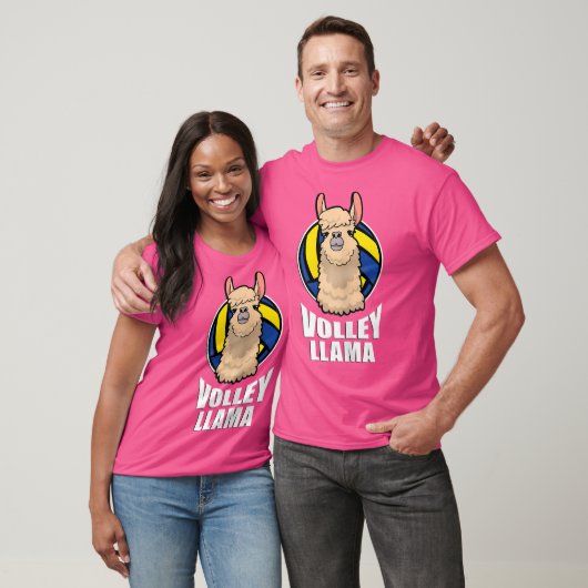 Volley Llama Volleyball T-Shirt (Unisex)