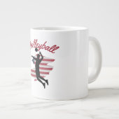 Volley Pride Top Jumbo-Tasse (Vorderseite Rechts)