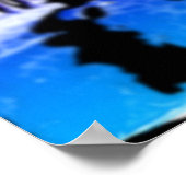 Volley smash Graffiti Poster (Ecke)