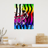 Volley smash Graffiti Poster (Küche)