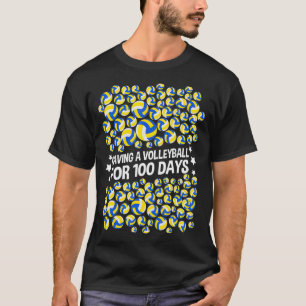 Volleyball 100. Schultag 100 Tage Bälle Teac T-Shirt