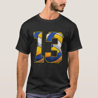 Volleyball 13. Geburtstagskind Mädchen Dreizehn 13 T-Shirt