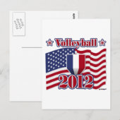 Volleyball 2012 postkarte (Vorne/Hinten)