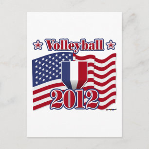Volleyball 2012 postkarte