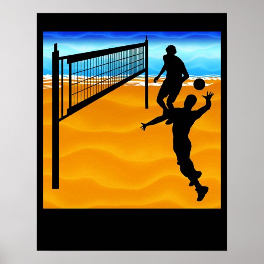 VOLLEYBALL 2015 VORLAGEN POSTER (Vorne)