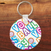 Volleyball 365 Tage im Jahr Schlüsselanhänger (Vorderseite)