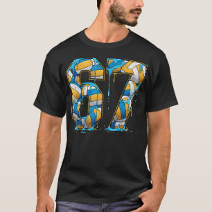 Volleyball 67 Six Seven Sport Lustig Gen Alpha Z M T-Shirt