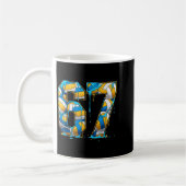 Volleyball 67 Six Seven Srt Funny Gen Alpha Z Meme Kaffeetasse (Links)