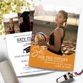 Volleyball Abschluss Ankündigung Einladung