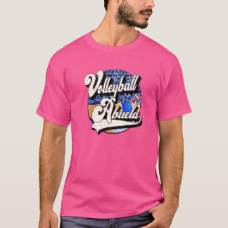 Volleyball Abuela Vintag Volleyball Familie Matchi T-Shirt