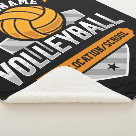 Volleyball ADD TEXT School Varsity Team Player Sherpadecke (3/4)