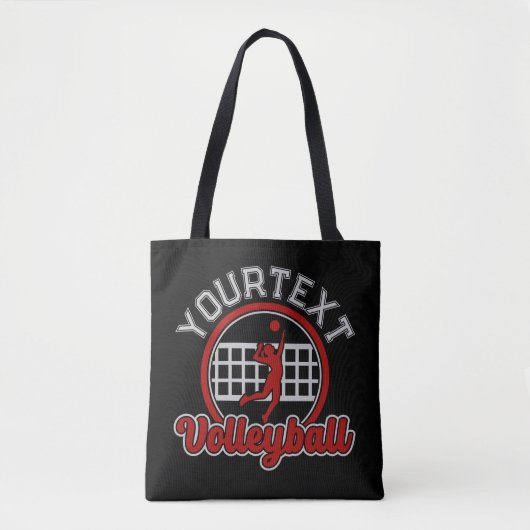 Volleyball ADNAME Spike Ball Attack Team Sport Tasche (Vorderseite)