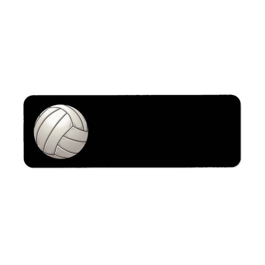 Volleyball-Adressenmarken (Vorne)