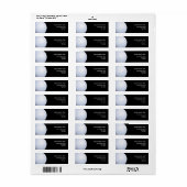 Volleyball-Adressenmarken (Vorne)