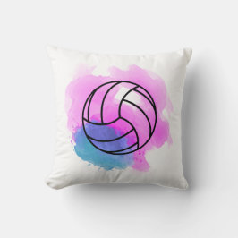 Volleyball-Aquarell Kissen