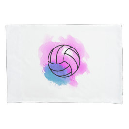 Volleyball-Aquarell Kissenbezug