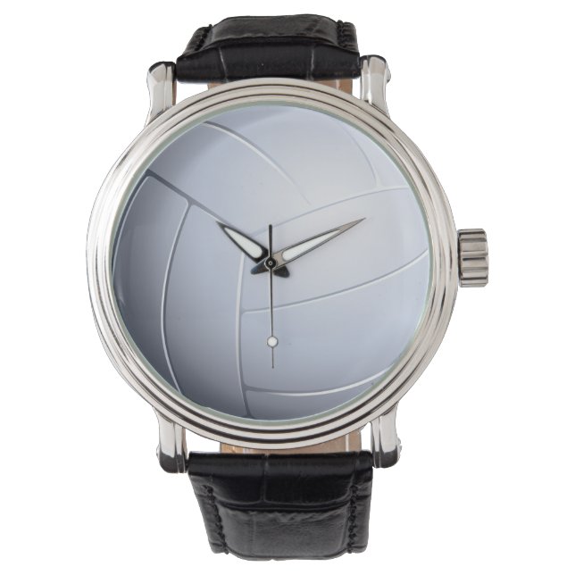 Volleyball Armbanduhr (Vorderseite)