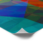 Volleyball Art Poster (Ecke)