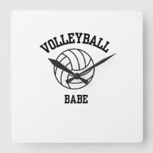 Volleyball Art Wall Uhr