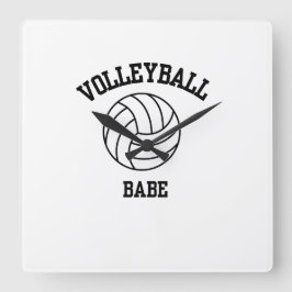 Volleyball Art Wall Uhr