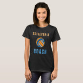 Volleyball Assistant Coach Mom Sport Team Coaching T-Shirt (Vorne ganz)