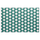 Volleyball auf aquamarinem oder beliebigem Farbspo Stoff (Fat Quarter (45,7 x 55,9 cm))