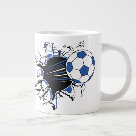 Volleyball-Ausbruch Jumbo-Tasse (Rechts)