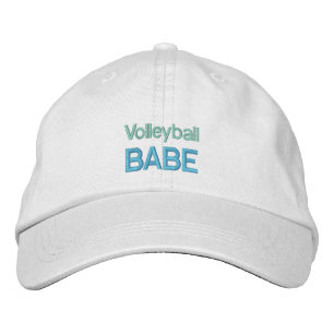 VOLLEYBALL BABE BESTICKTE BASEBALLKAPPE
