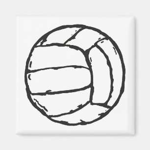 Volleyball-Ball Magnet