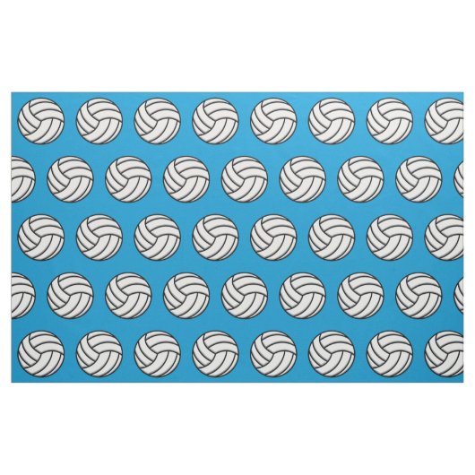 Volleyball-Ball-Muster Stoff (Fat Quarter (45,7 x 55,9 cm))