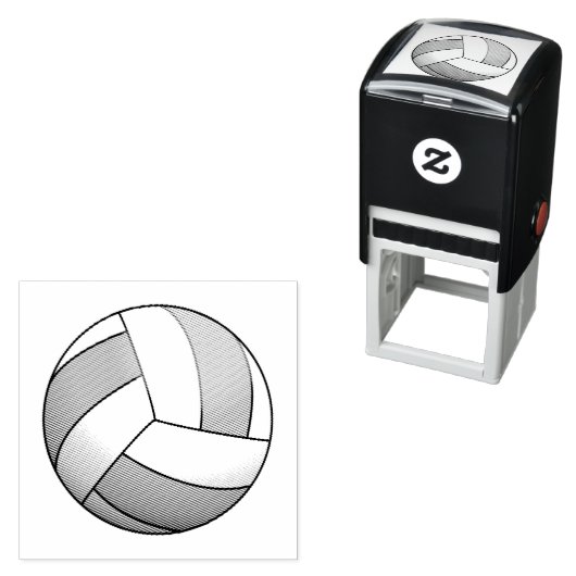 Volleyball Ball Permastempel (Beispiel)