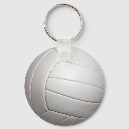 Volleyball Basic Button Schlüsselanhänger (Vorderseite)