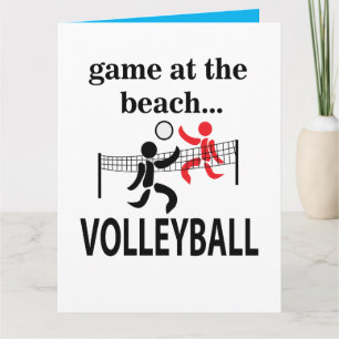 Volleyball Beach Volleyball Karte