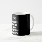 Volleyball Beach Volleyball Team Geschenk Idee Kaffeetasse (VorderseiteRechts)