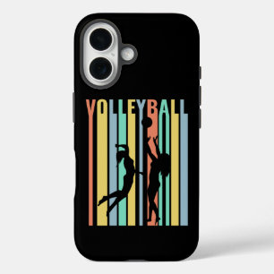 Volleyball Beachvolleyball Retro iPhone 16 Hülle