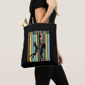 Volleyball Beachvolleyball Retro Tasche (Von Nahem)