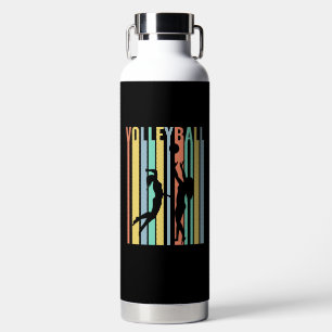 Volleyball Beachvolleyball Retro Trinkflasche