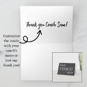 Volleyball Bester Trainer je Halbpension Dankeskarte