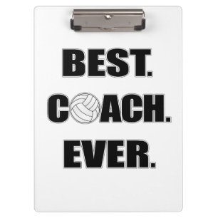 Volleyball-bester Trainer überhaupt Klemmbrett