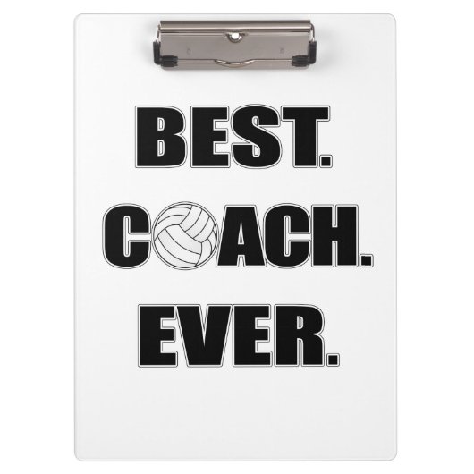 Volleyball-bester Trainer überhaupt Klemmbrett (Vorderseite)
