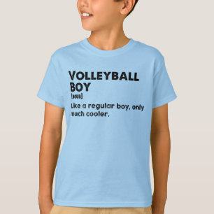 Volleyball Boy Funny Definition T-Shirt