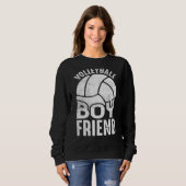 Volleyball Boyfriend Coach Fan Player  1 Sweatshirt (Vorne ganz)