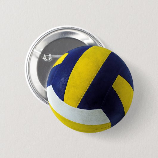 VOLLEYBALL BUTTON (Vorne & Hinten)