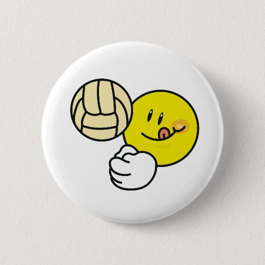 Volleyball Button (Vorderseite)