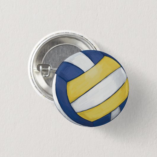 Volleyball Button (Vorne & Hinten)