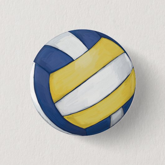 Volleyball Button (Vorderseite)
